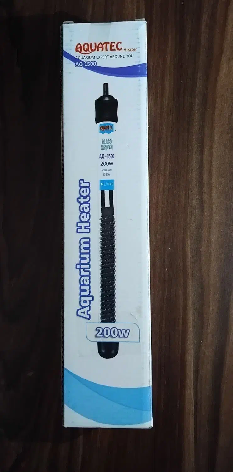 بخاری آکواریوم ۲۰۰ وات|ماهی|بانه, |دیوار