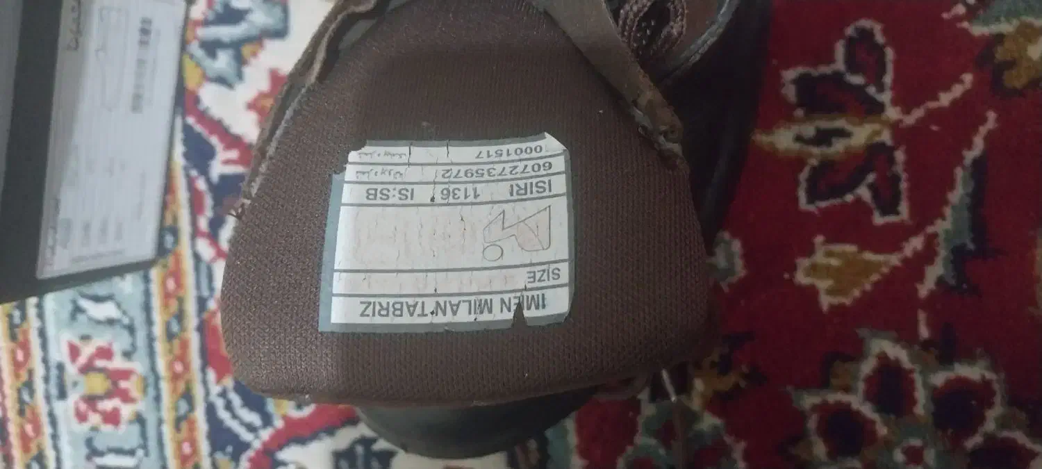 کفش چرم ایمنی و شخصی|کیف، کفش، کمربند|شیراز, شهرک پرواز|دیوار