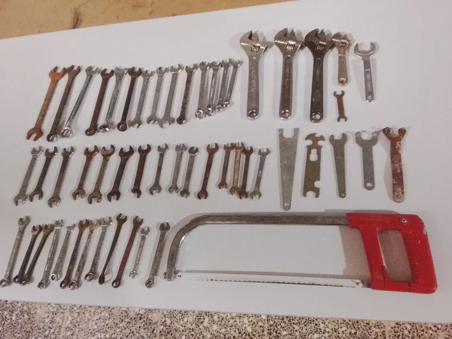 آچار فرانسه با آچار معمولی|ابزارآلات|بندر دیر, |دیوار