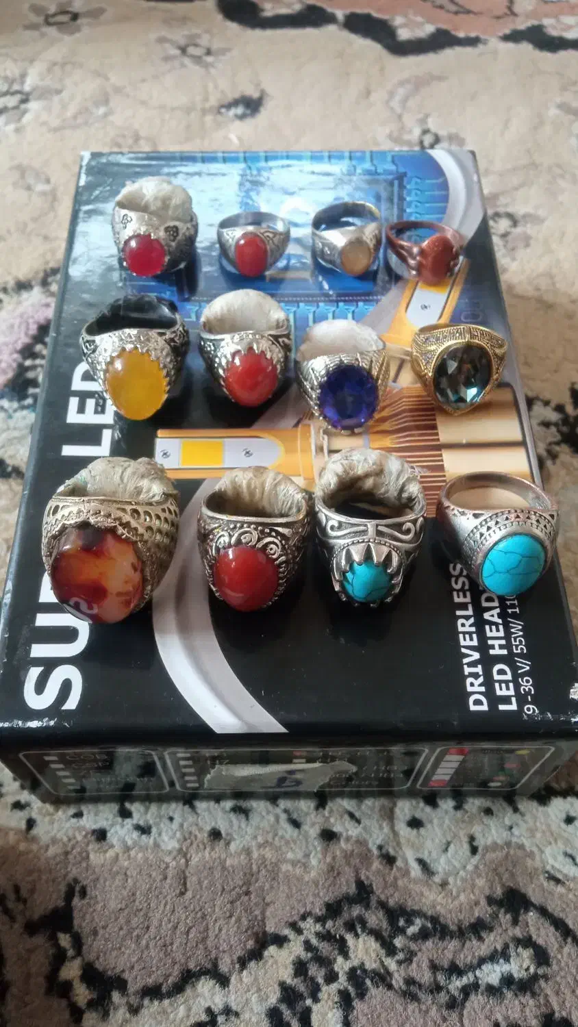 انگشتر سکه ساعت دوربین|جواهرات|شهرضا, |دیوار