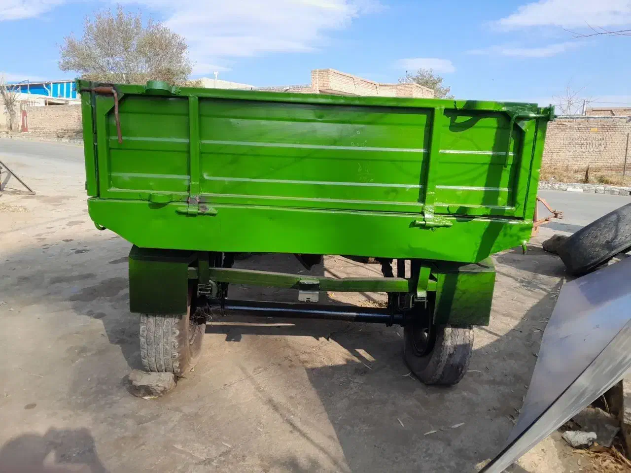 تریلی چهار چرخ وجفت جک|قایق و سایر وسایل نقلیه|نقده, |دیوار