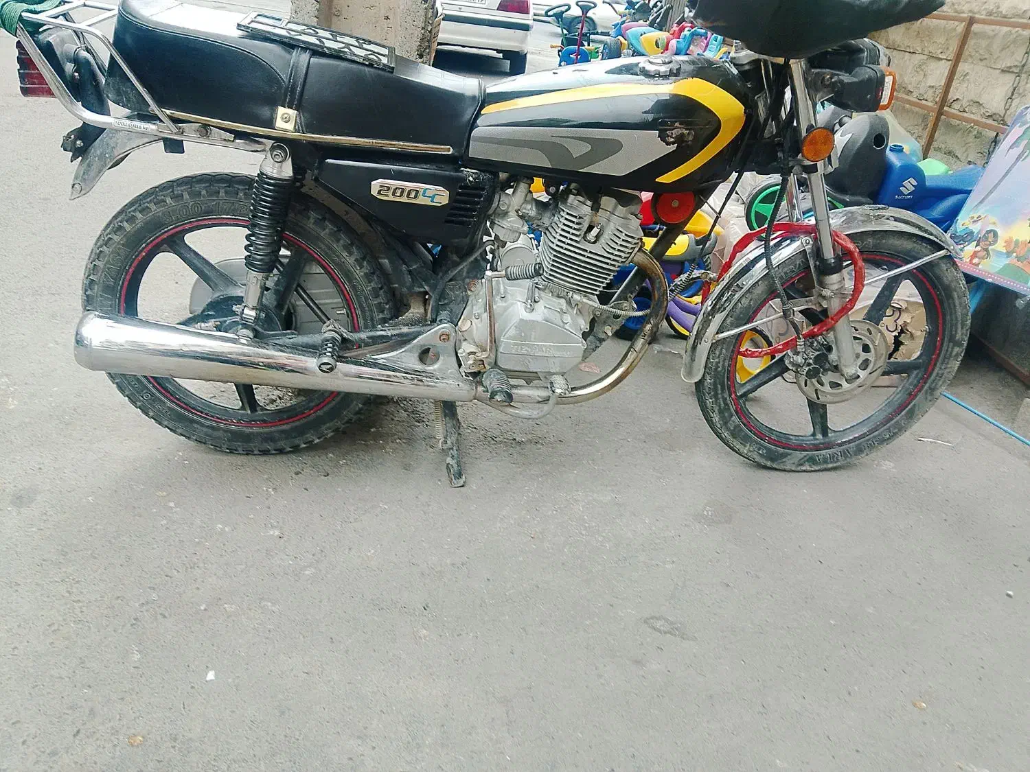 موتور هندا 200|موتورسیکلت|قم, میدان نو|دیوار