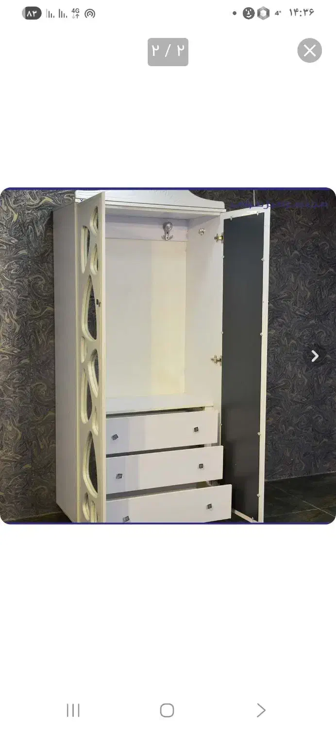 کمد جا لباسی|جاکفشی، کمد، دراور|کوهدشت, |دیوار