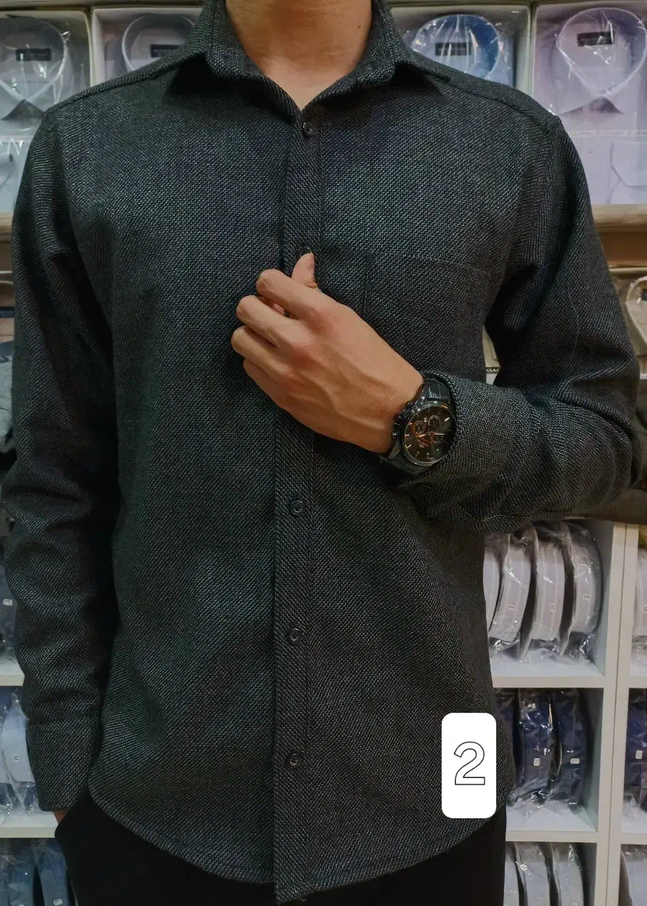 پیراهن مردانه پشمی ساده قواره ازاد|لباس|مشهد, سپاد|دیوار