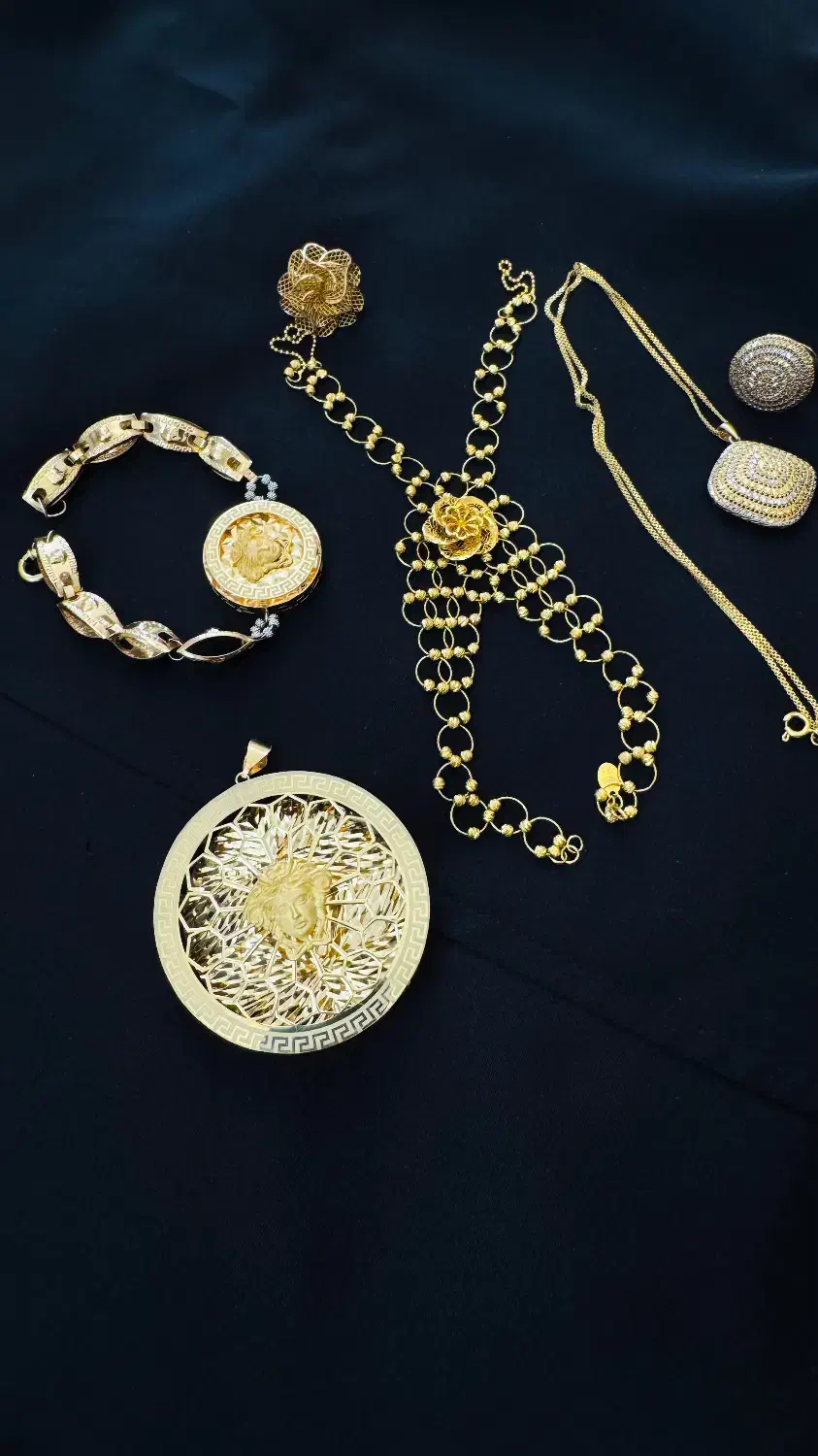 فروش طلای لوکس نو نو بدون استفاده دهدشت|جواهرات|دهدشت, |دیوار