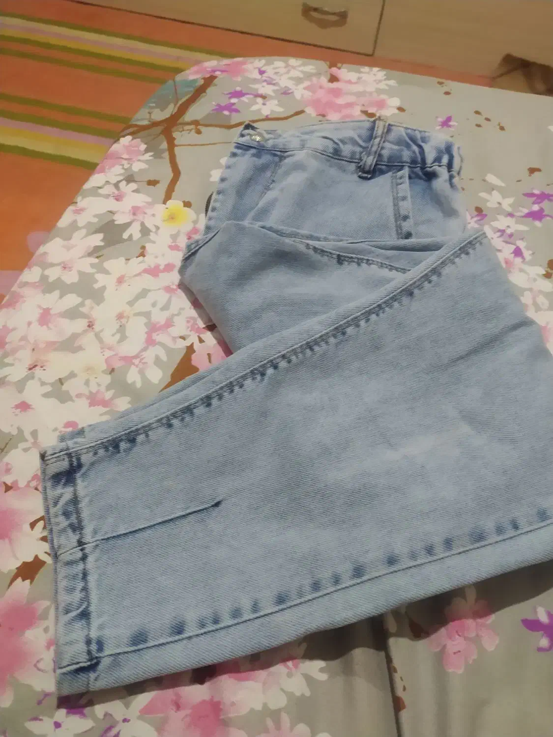 شلوار لی زنانه نو  مام  قد90قیمت فقط 300|لباس|سبزوار, جوادیه شرقی|دیوار