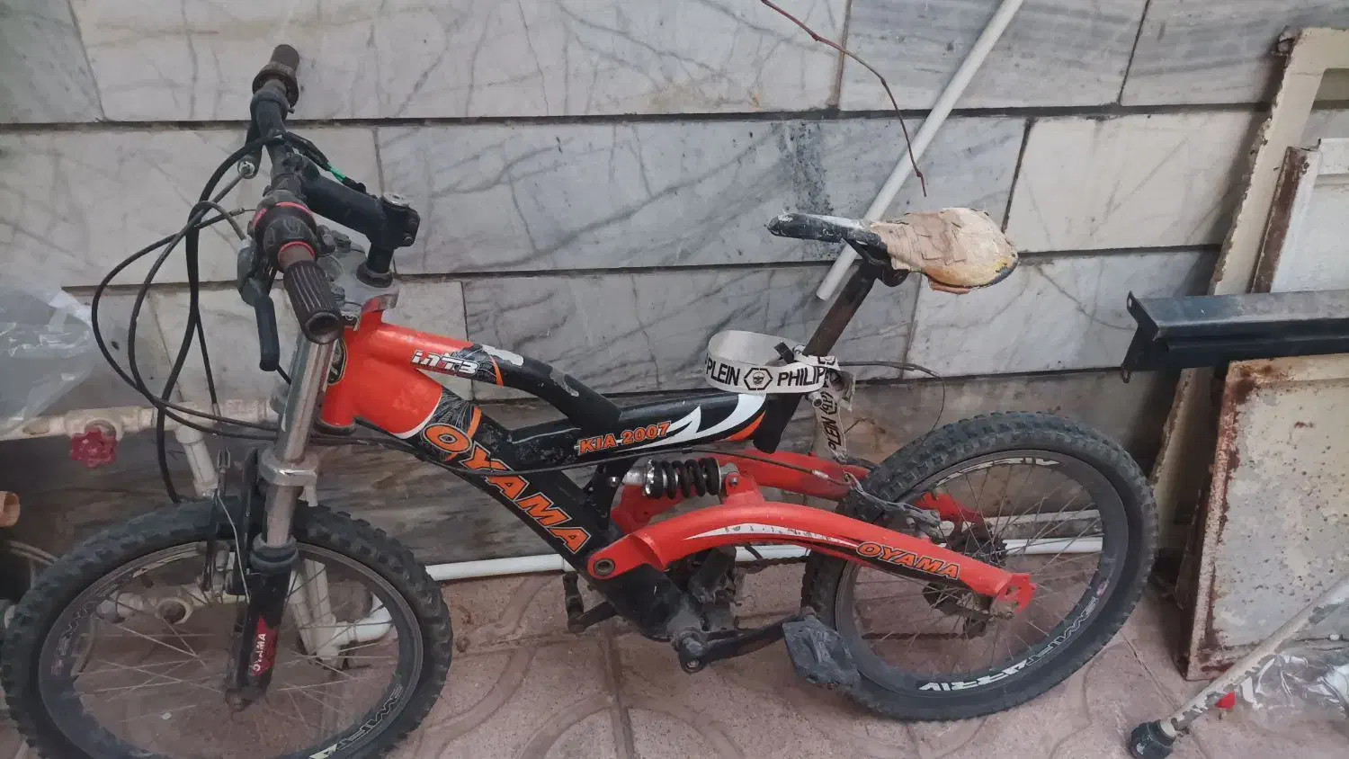 بدون زین کم باد سایز ۲۰|دوچرخه، اسکیت، اسکوتر|ماهدشت, |دیوار