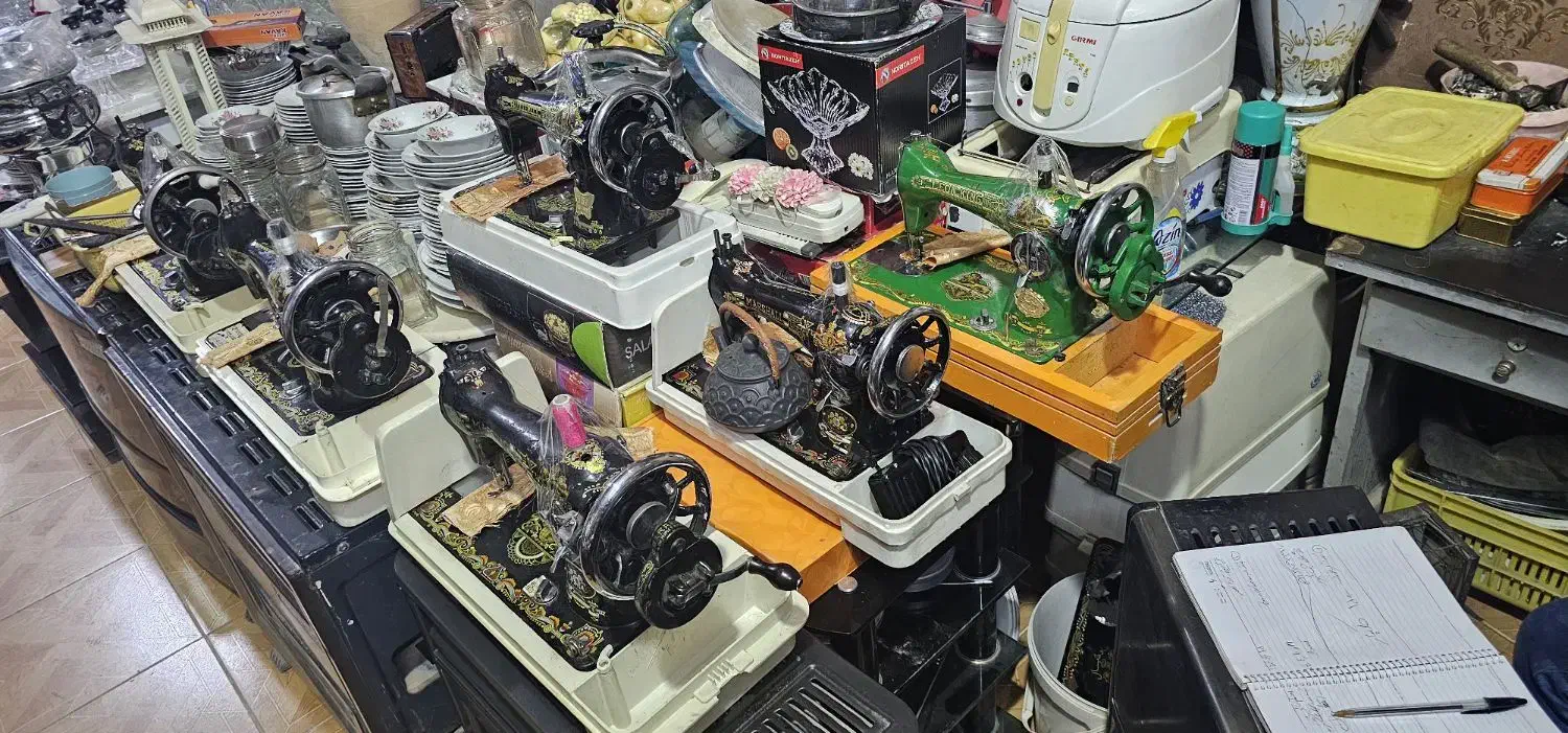 فروش تعدادی چرخ خیاطی سرویس شده اماده|لوازم خیاطی و بافتنی|اصفهان, شفق|دیوار