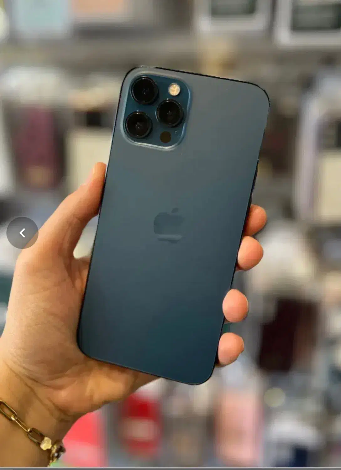 فروشی 12پرو مکس رنگ ابی|موبایل|قزوین, |دیوار