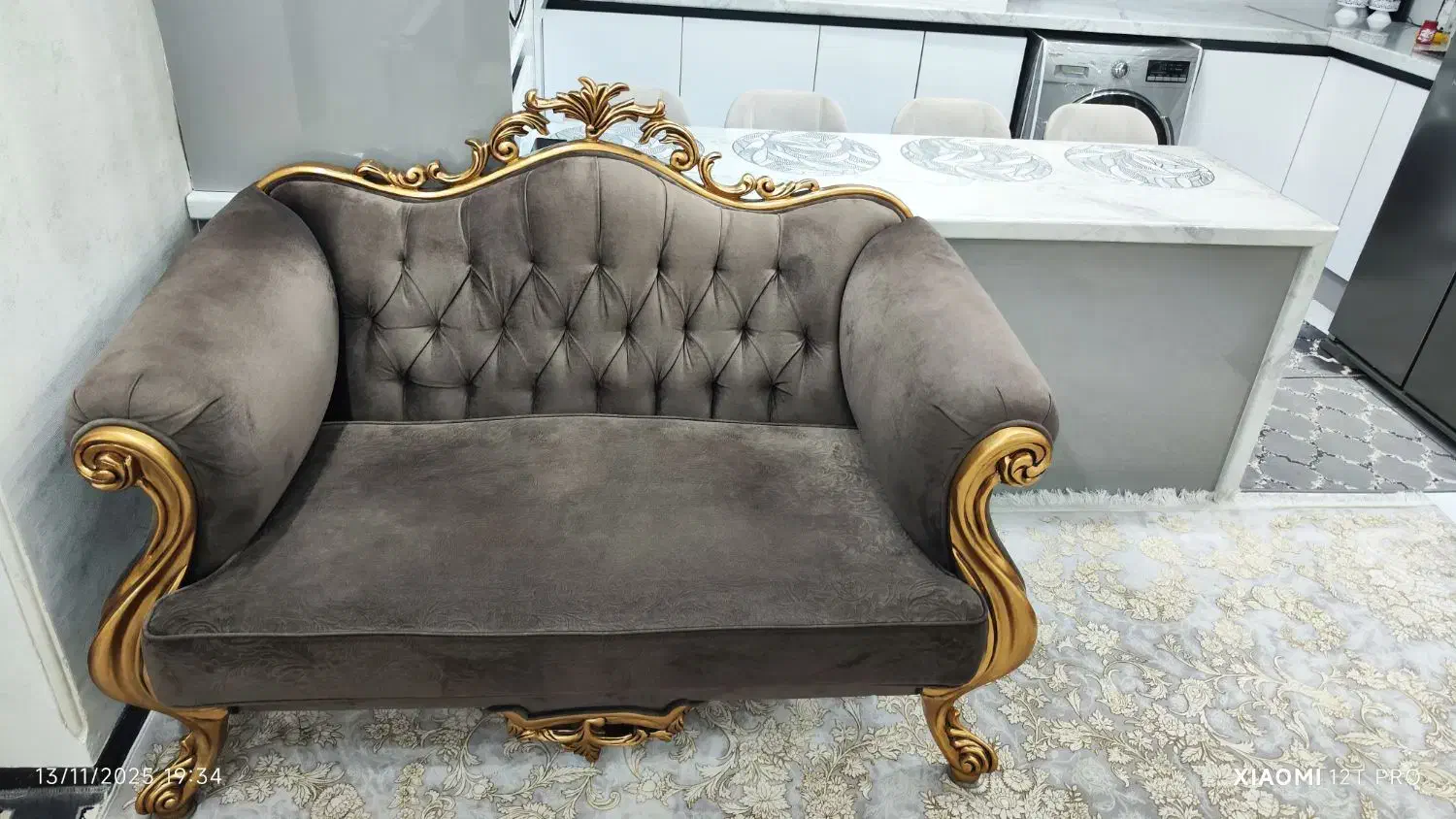 مبل هفت نفره در حد نو|مبلمان خانگی و میز عسلی|تهران, مجیدیه|دیوار