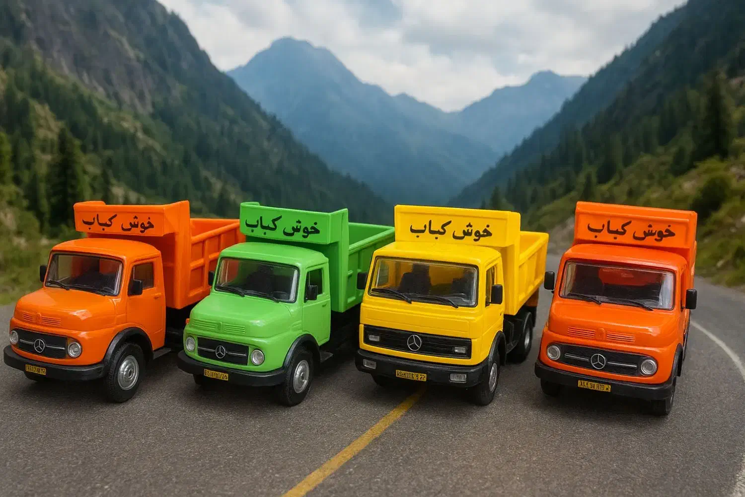 ماکت خاور و بنز|اسباب‌‌بازی|تهران, بازار|دیوار