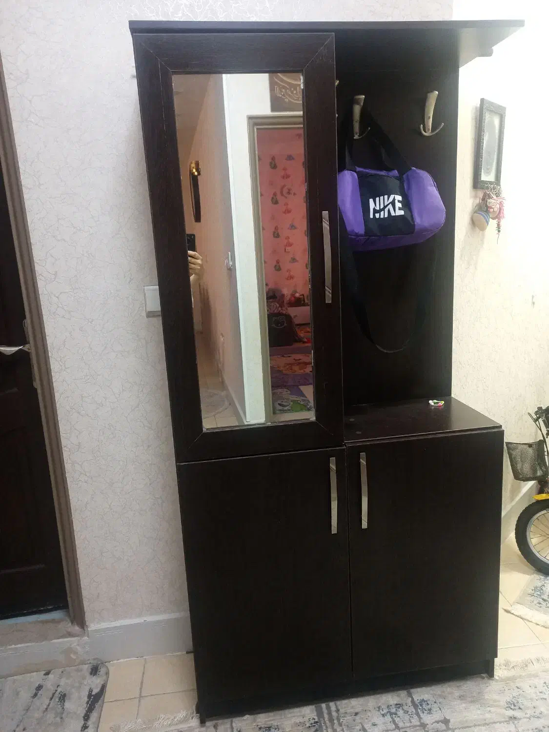 جاکفشی جنس ام دی اف اصل ترک|جاکفشی، کمد، دراور|بندرعباس, |دیوار