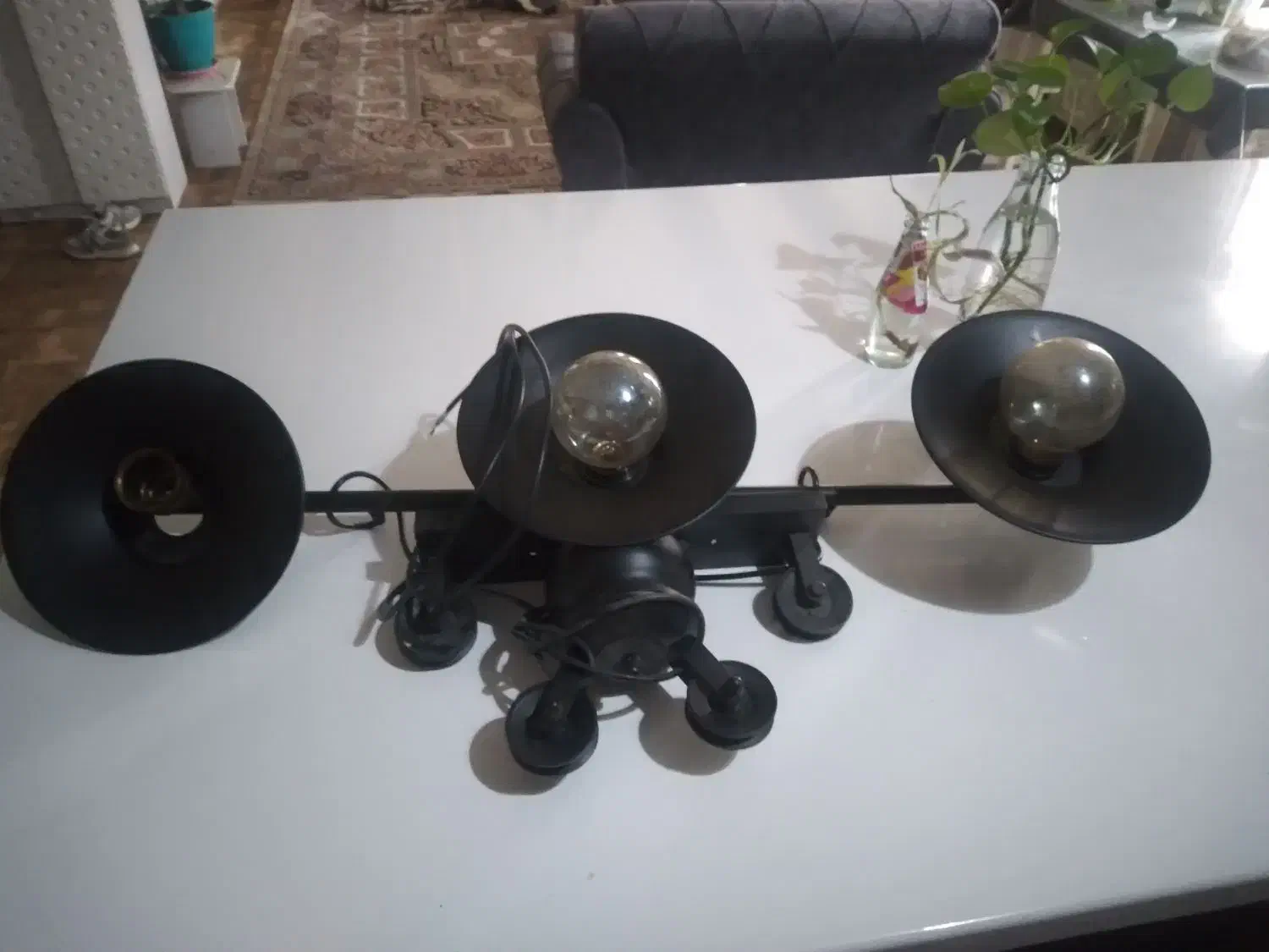 لوستر خطی شیک|لوستر و چراغ آویز|کرج, گلشهر|دیوار