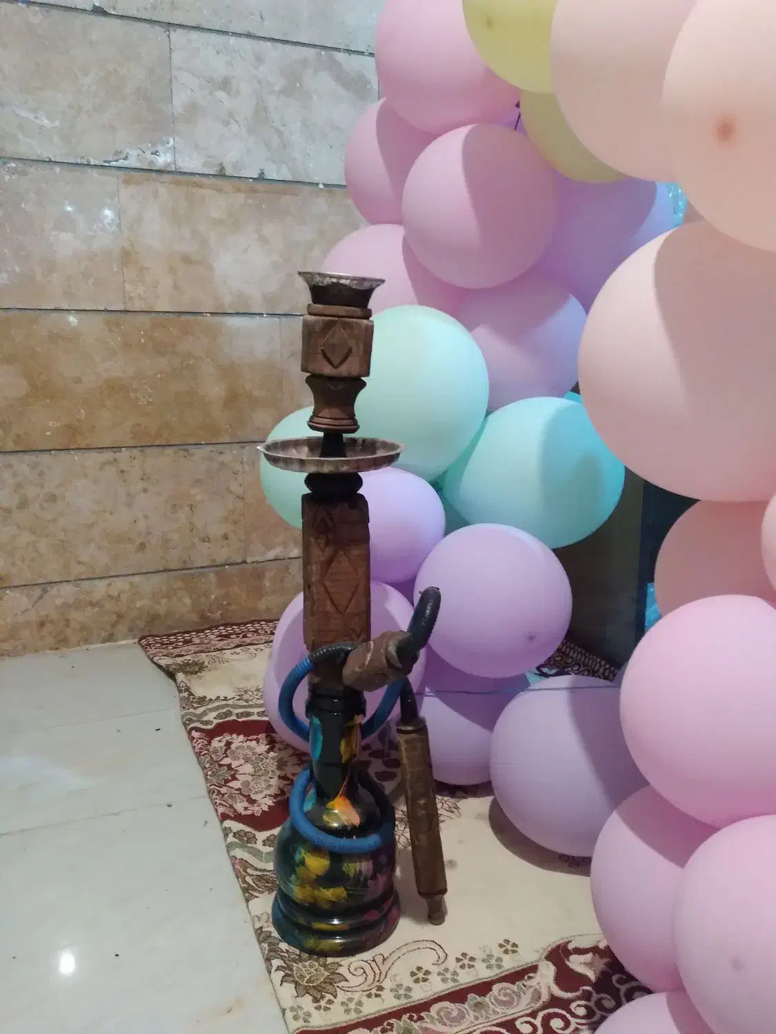 قلیون چوبی|کلکسیون و سرگرمی|صفادشت, |دیوار