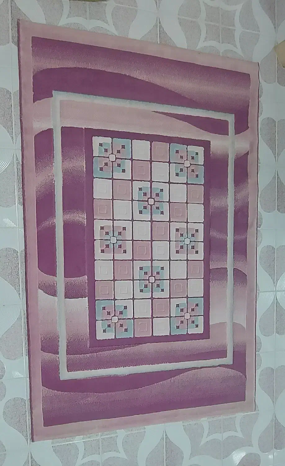 فرش ۴ متری و دم دری ساوین|فرش|سیرجان, |دیوار