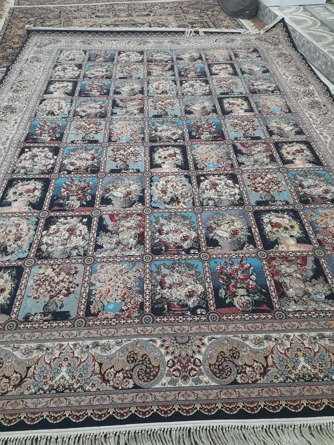 فرش ۱۲۰۰ دستبافت گونه|فرش|زابل, |دیوار