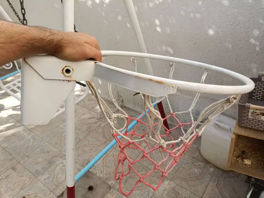 توپ بسکتبال با حلقه تور|ورزشهای توپی|سیرجان, |دیوار