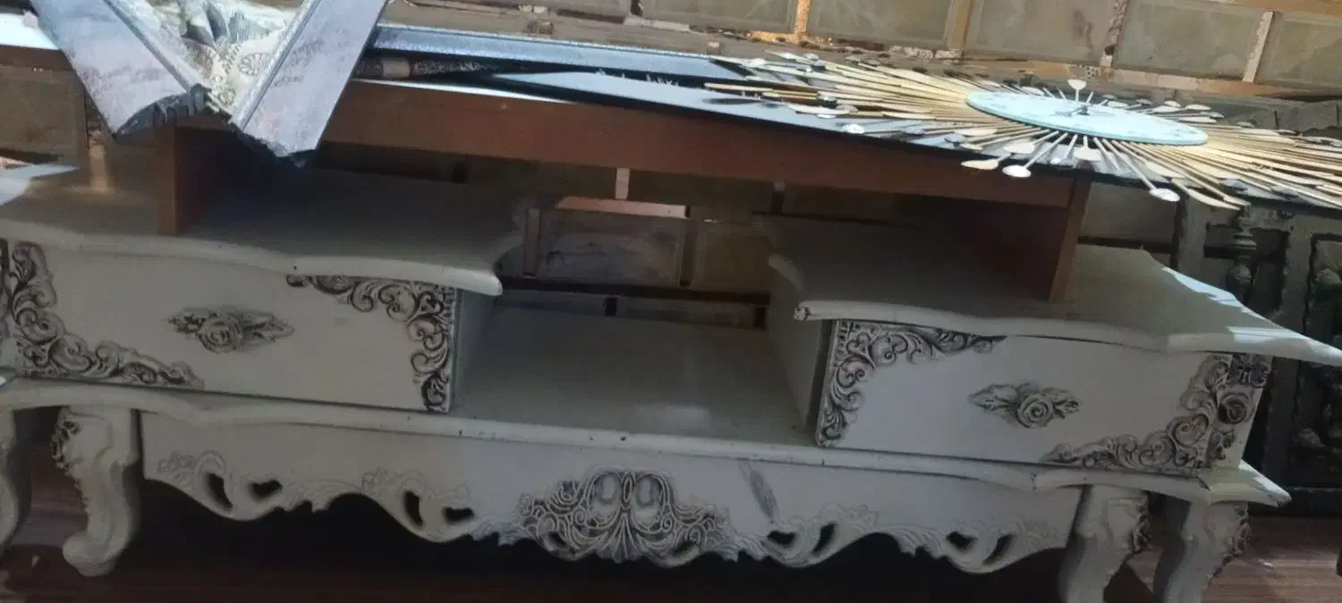 میز ناهار خوری و میز تلویزیون|میز و صندلی غذاخوری|هرسین, |دیوار