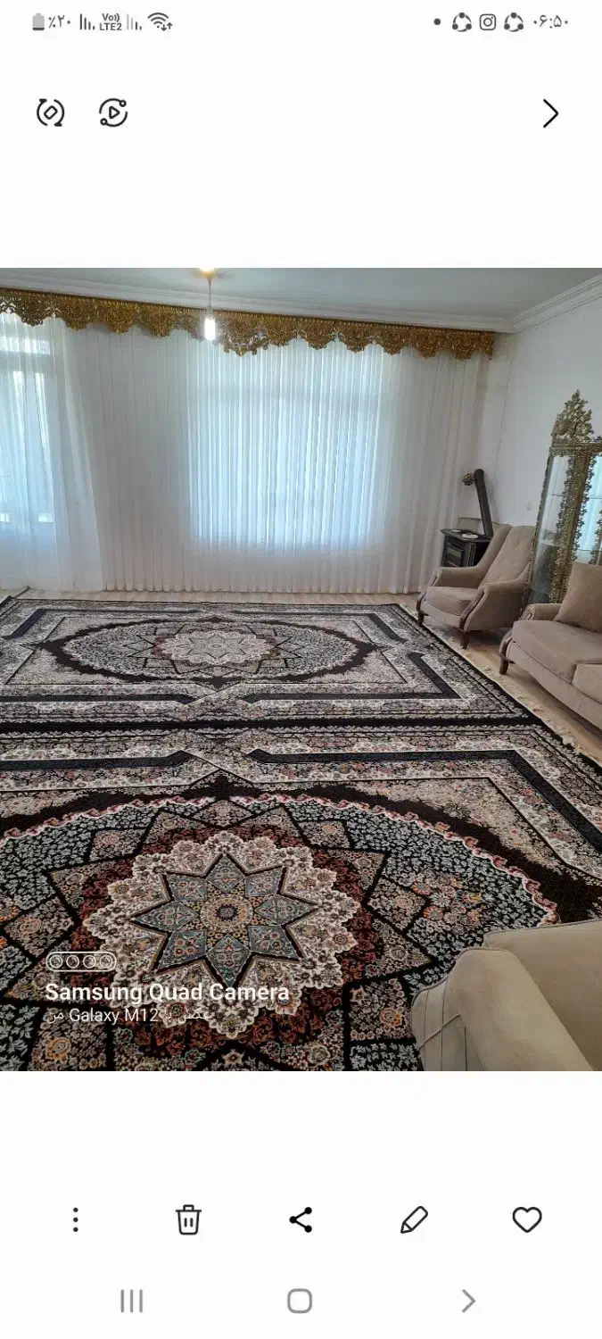 فرش ۷۰۰شانه جنس عالی|فرش|نیشابور, فضل|دیوار