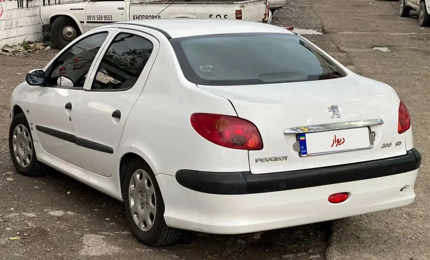 پژو ۲۰۶ SD v8 مدل ۹۶|خودرو سواری و وانت|آمل, |دیوار