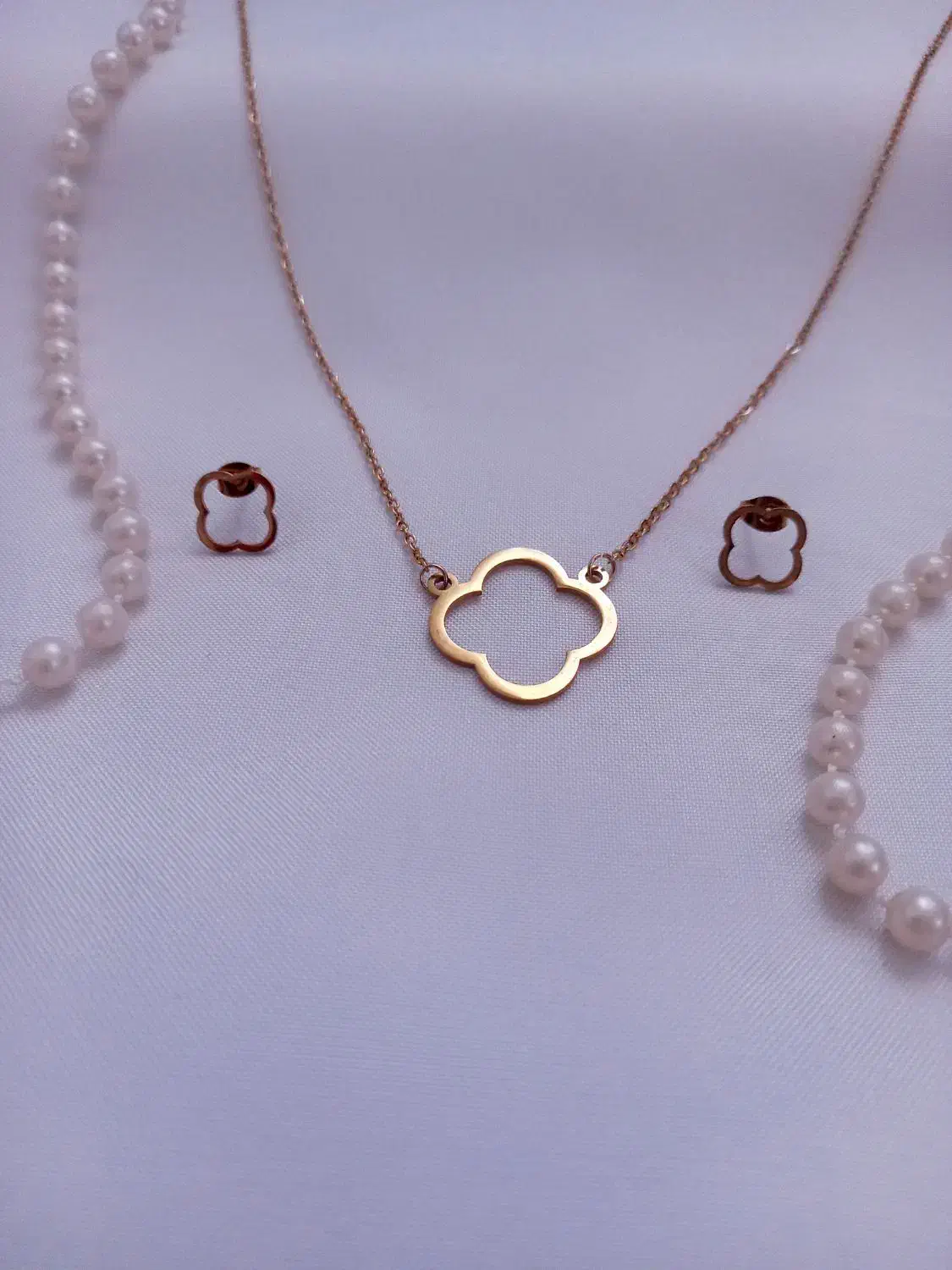 نیم ست استیل با مدل های مختلف و بهترین کیفیت|جواهرات|اراک, |دیوار