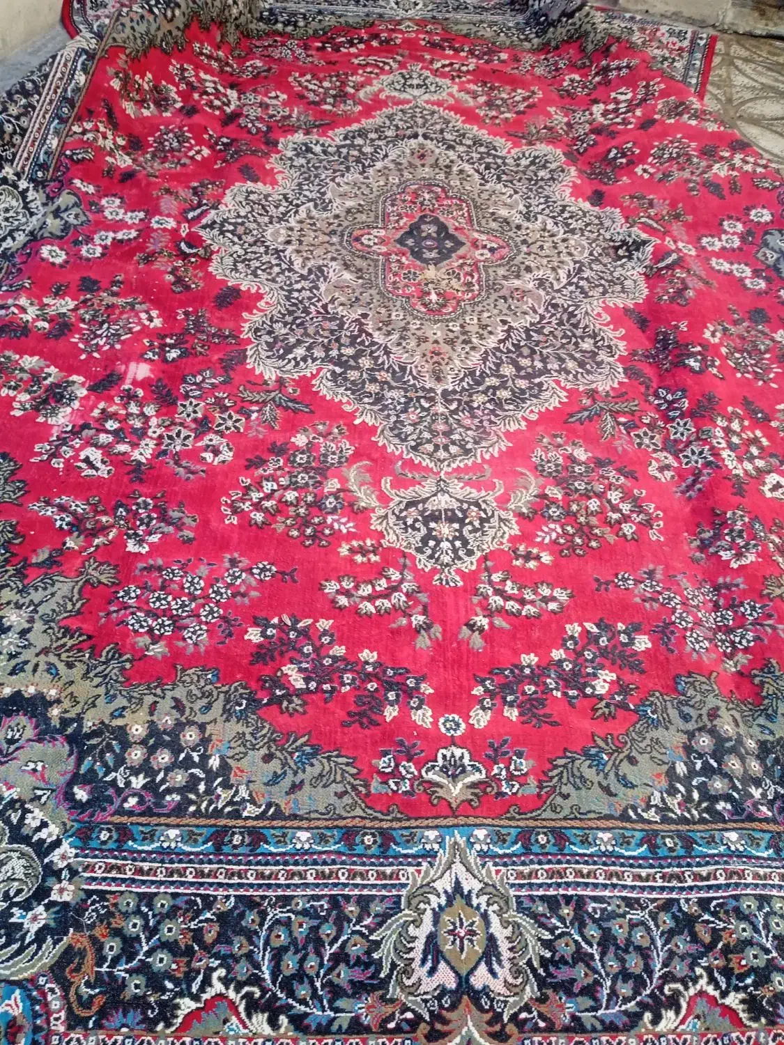 فرش|فرش|گچی, |دیوار