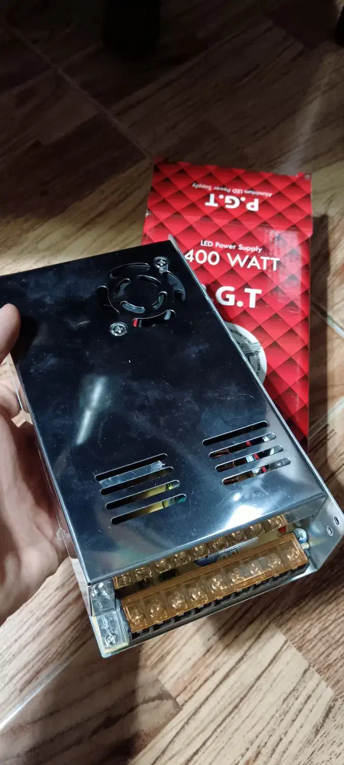 منبع تغذیه آکبند سوییچینگ ۱۲ ولت ۳۰ آمپر فن دار|قطعات و لوازم جانبی رایانه|لاهیجان, گلستان|دیوار