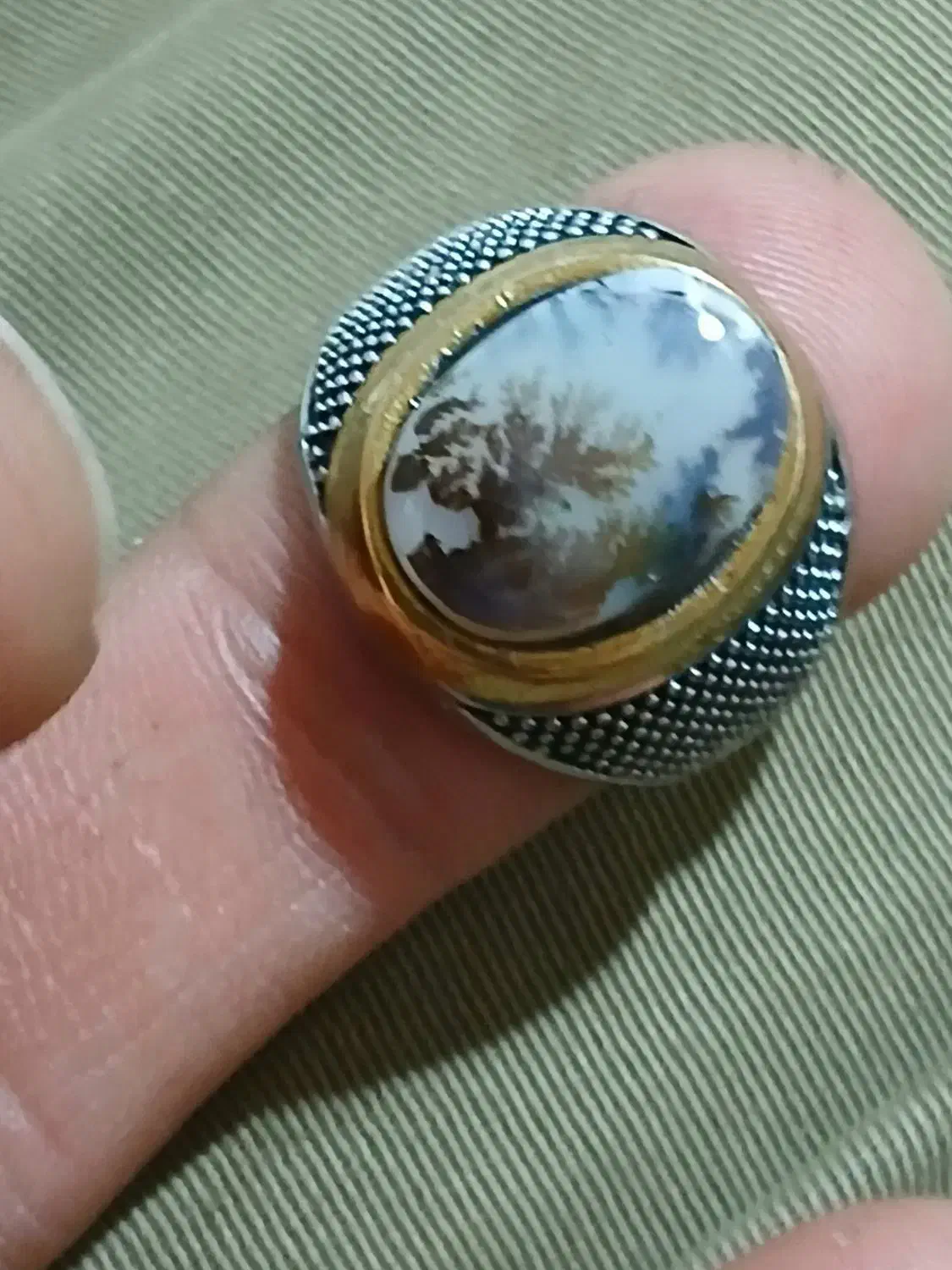 انگشتر یاقوت استار سرخ و شجر قائنات منظره بینظیر|بدلیجات|کرج, شهرک بنفشه|دیوار