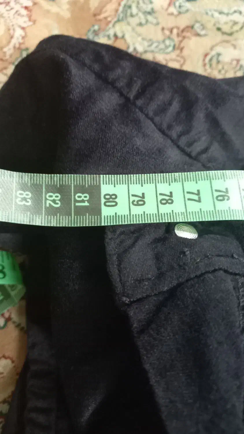 یک عدد شلوار مخمل سورمه یی نوی نو|لباس|مشهد, گلبرگ|دیوار