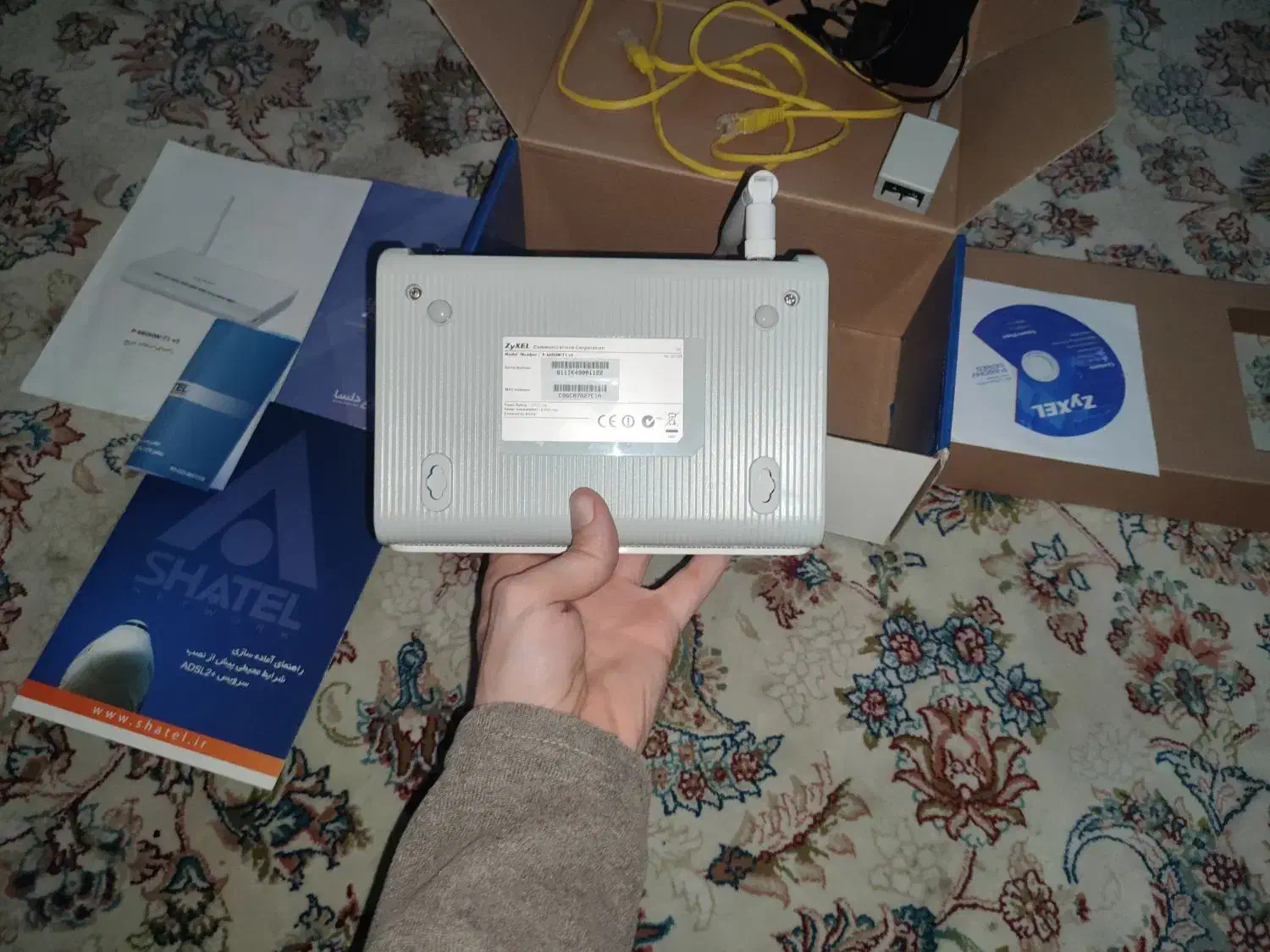 تخفیف زایکسل ZyXEL P-660HW-T1 v3 اکبند|مودم و تجهیزات شبکه|تهران, شهرک ولیعصر شمالی|دیوار