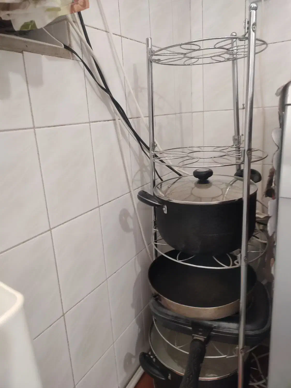 استند قابلمه|آبچکان و نظمدهنده ظروف|زاهدان, |دیوار