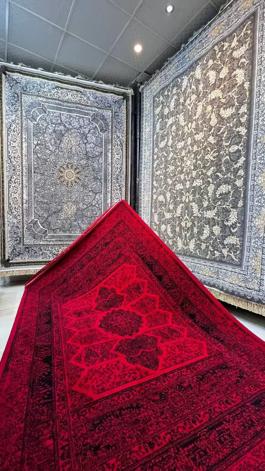 فرش دستبافت گونه رنگبندی مختلف کارخانه فرش هستیم|فرش|تهران, شهرک رضویه|دیوار