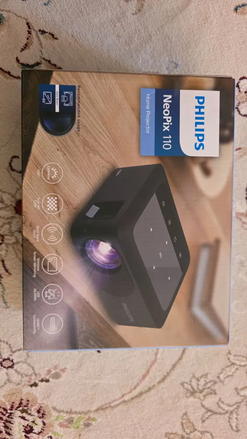 ویدیو پروژکتور خانگی فلیپس مدل NeoPix 110|تلویزیون و پروژکتور|فیروزآباد (فارس), |دیوار