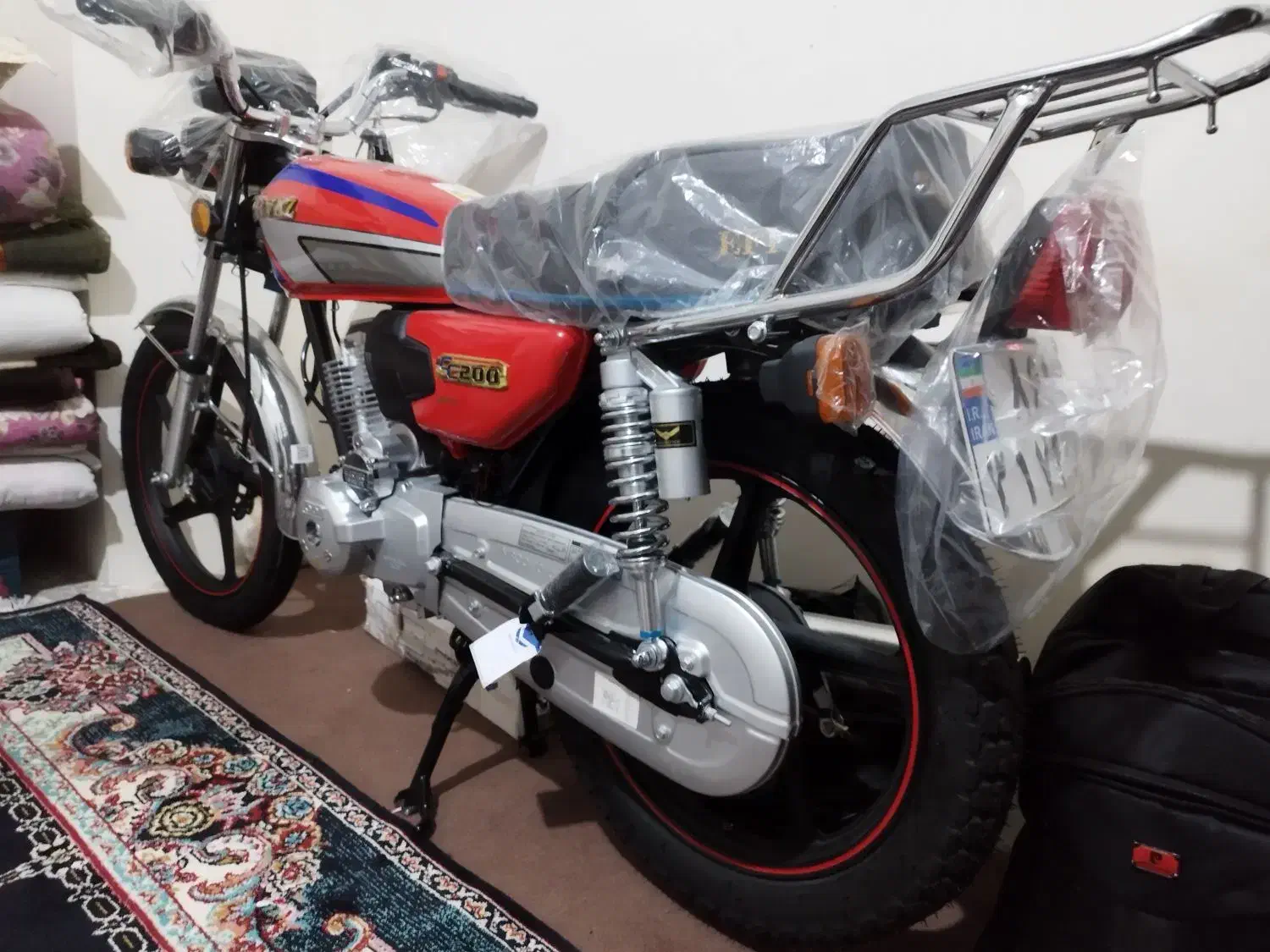 هندا 200 صفرکیلومتر بدون کارکرد|موتورسیکلت|مشهد, شهرک مهرگان|دیوار