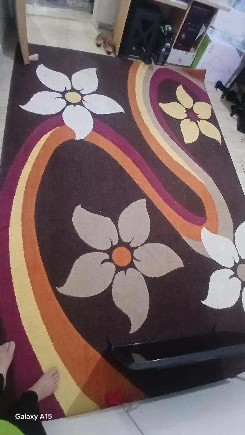 یک عدد فرش فانتزی ۶ متری|گلیم، جاجیم، گبه|کرج, حسین‌آباد|دیوار