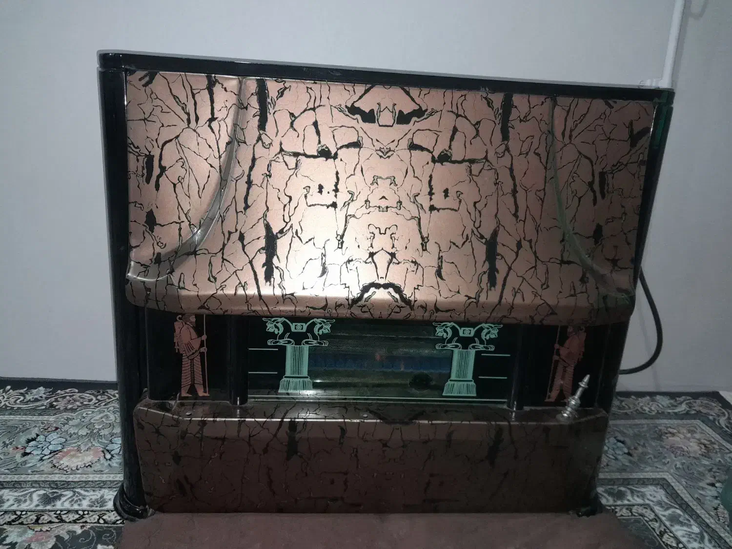 بخاری شومینه ای تروتمیز|بخاری، هیتر، شومینه|ایذه, |دیوار