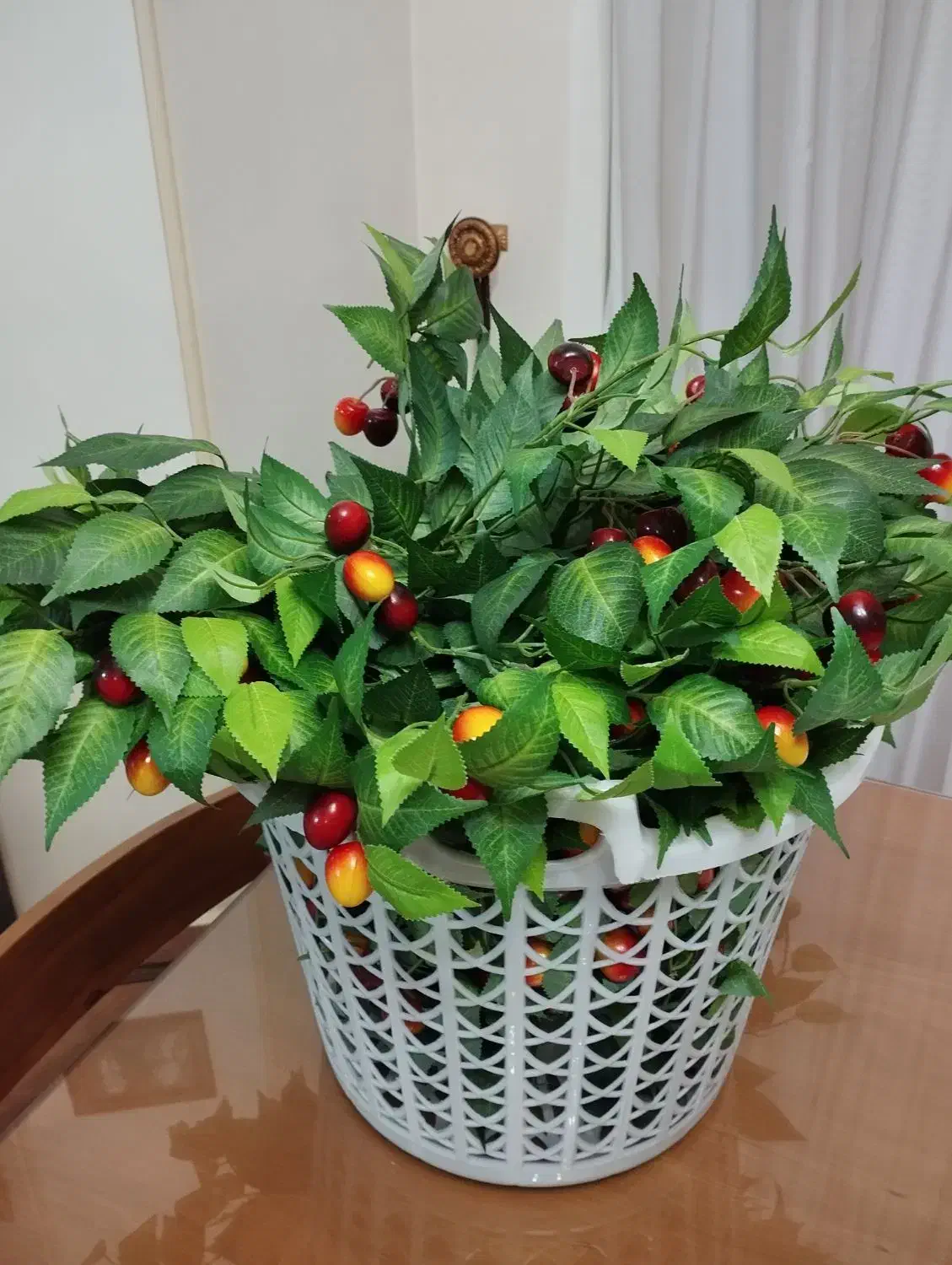 شاخه گیلاس مصنوعی خارجی|گل مصنوعی|فردیس, فردیس|دیوار