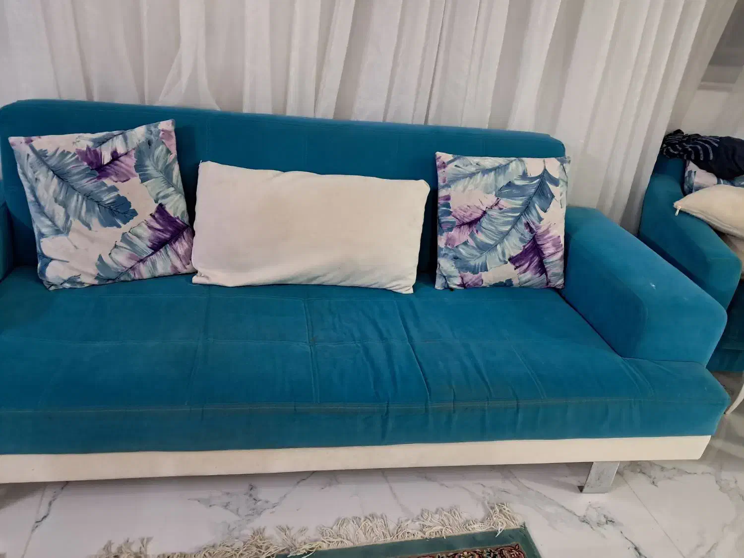 مبل ۸ نفره تمیز کارکرده|مبلمان خانگی و میز عسلی|گرگان, |دیوار