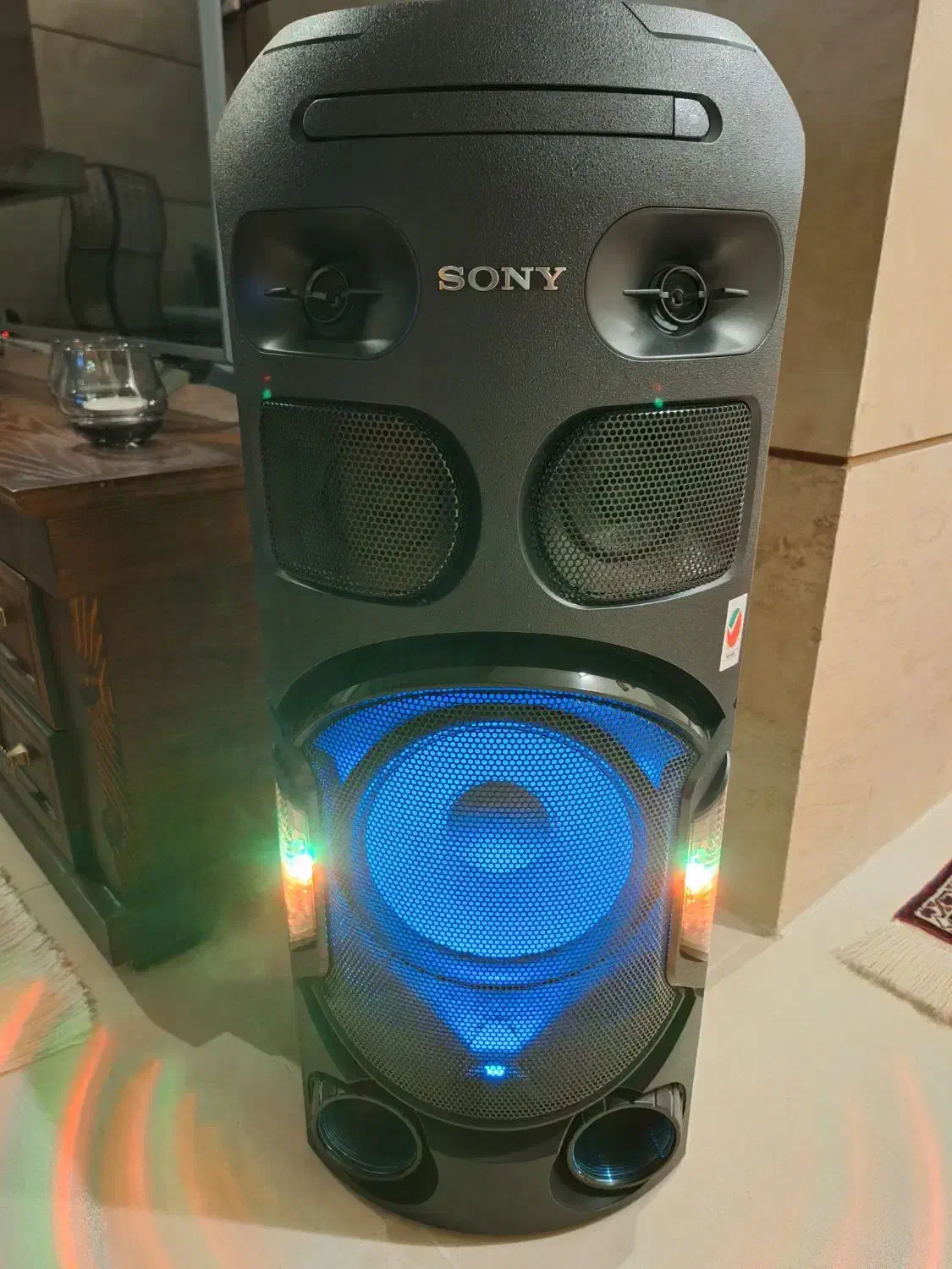 اسپیکر سونی V42 در حد نو|سیستم صوتی خانگی|شیراز, معالیآباد|دیوار