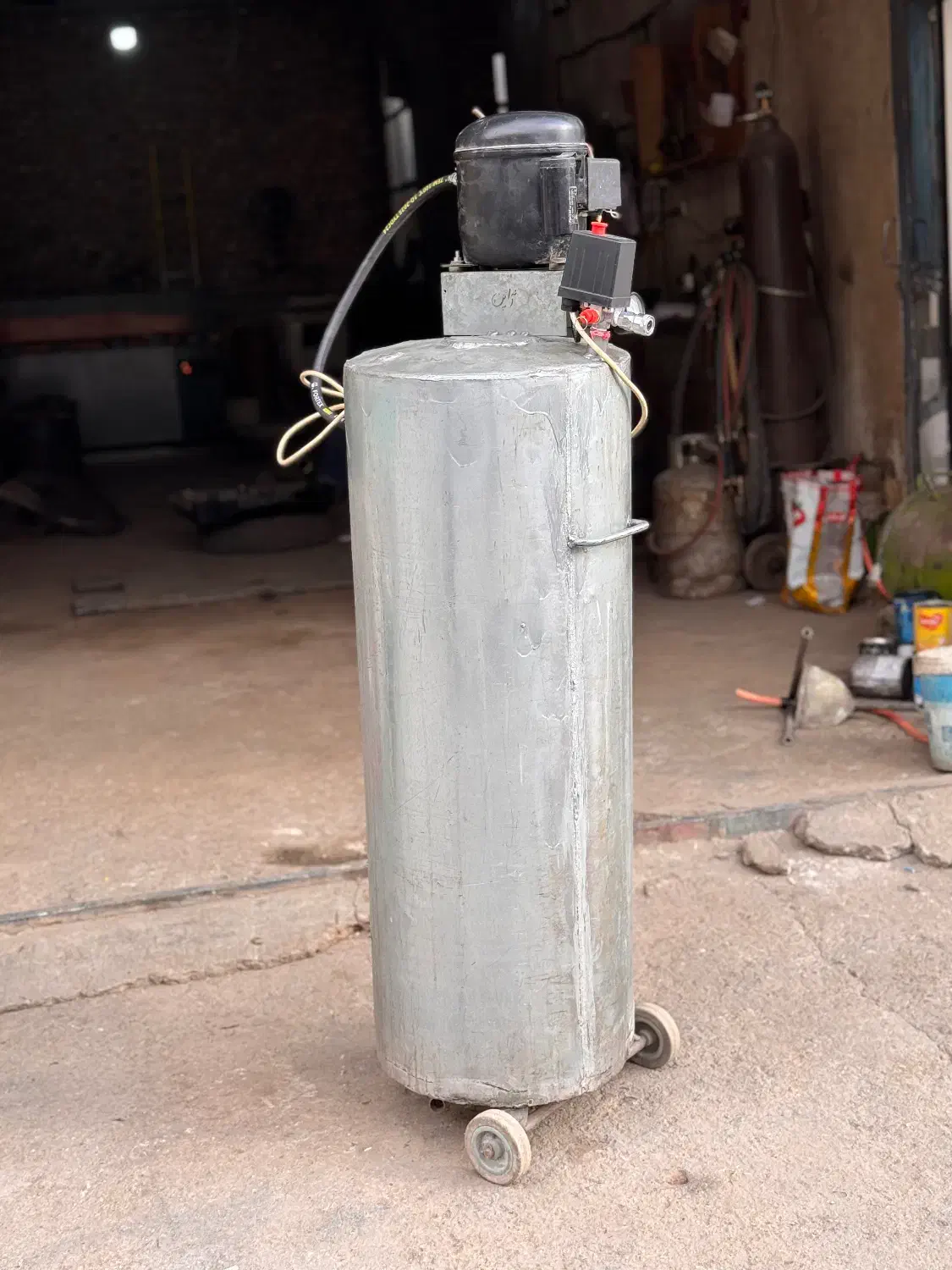 پمپ باد ۱۵۰ لیتری|ابزارآلات|بوکان, |دیوار