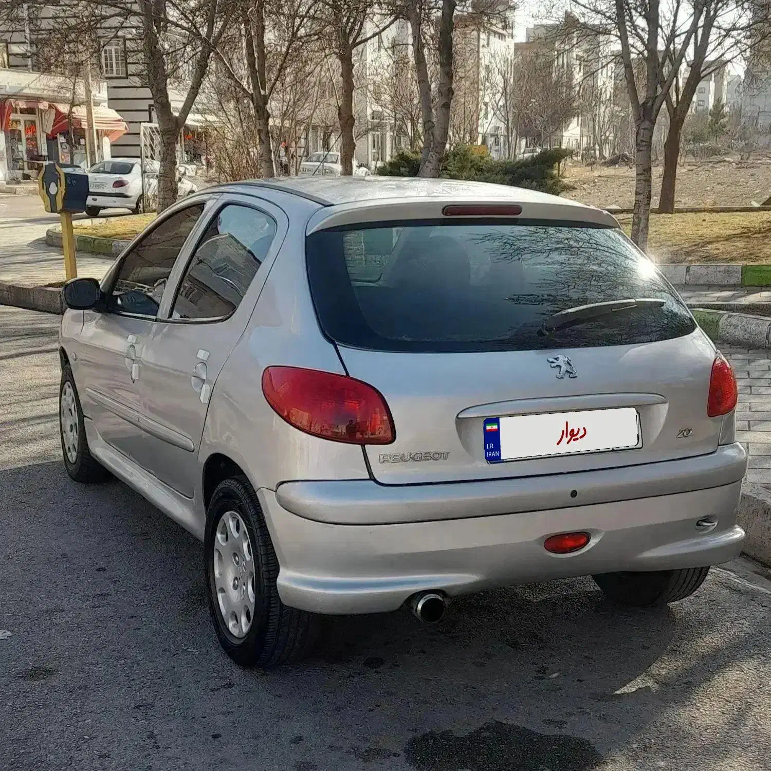 206 مدل ۸۴ بدون آفتاب سوختگی|خودرو سواری و وانت|اردبیل, |دیوار