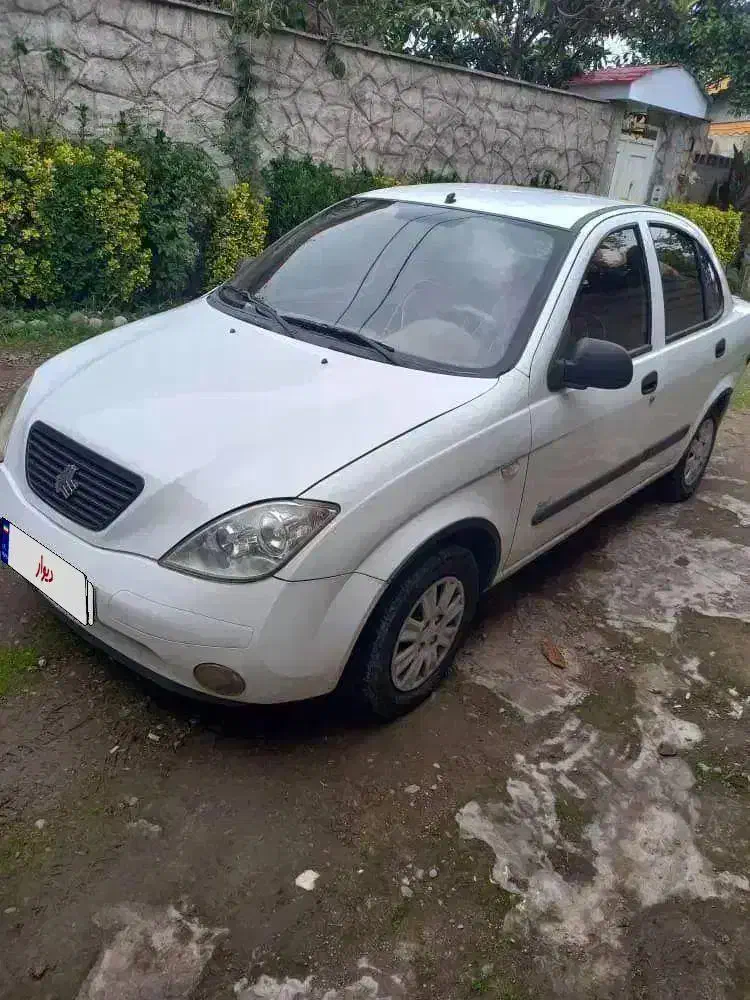 تیبا ۹۳ بیرنگ و کم کار|خودرو سواری و وانت|رشت, یخسازی|دیوار