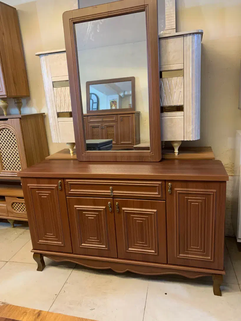 آینه کنسول درخشان کد 1090|بوفه، ویترین، کنسول|رشت, دیانتی|دیوار