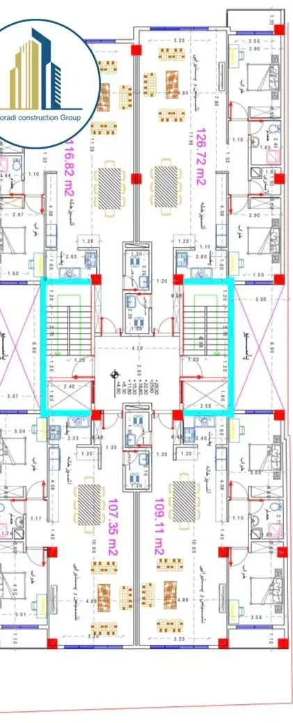 650متر زمین با پروانه ی 8طبقه کاربری مسکونی|مشارکت در ساخت املاک|محمودآباد, |دیوار