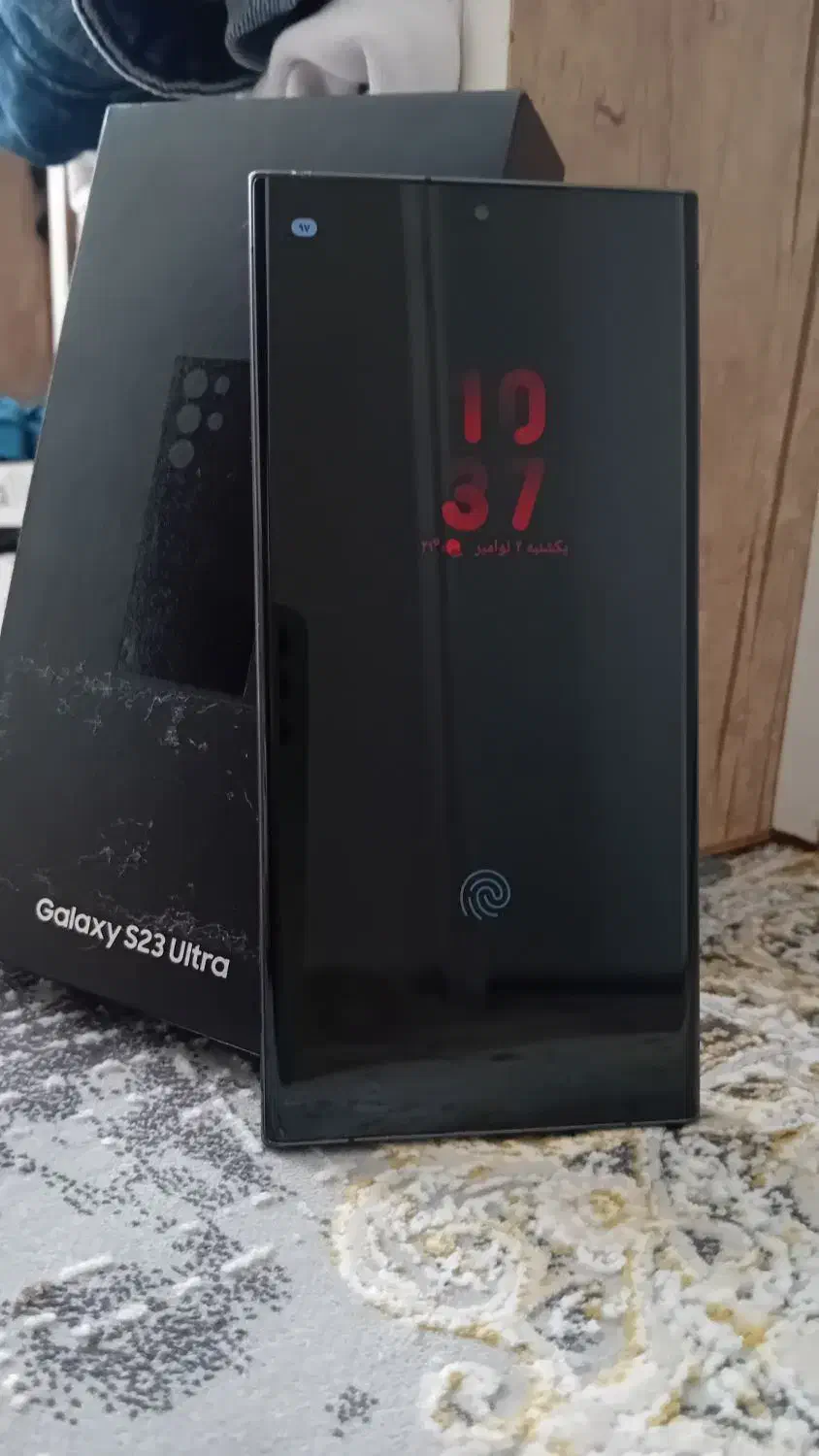 سامسونگs23ultraمشکی با حافظه ۲۵۶ گیگ رام۱۲|موبایل|کرج, بنیاد|دیوار
