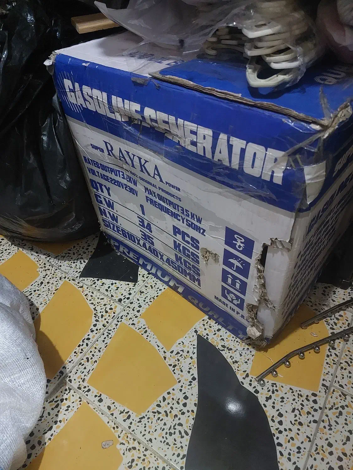 موتور برق ۵۵۰۰ خشک زیر قیمت|ابزارآلات|فردیس, طالقانی|دیوار