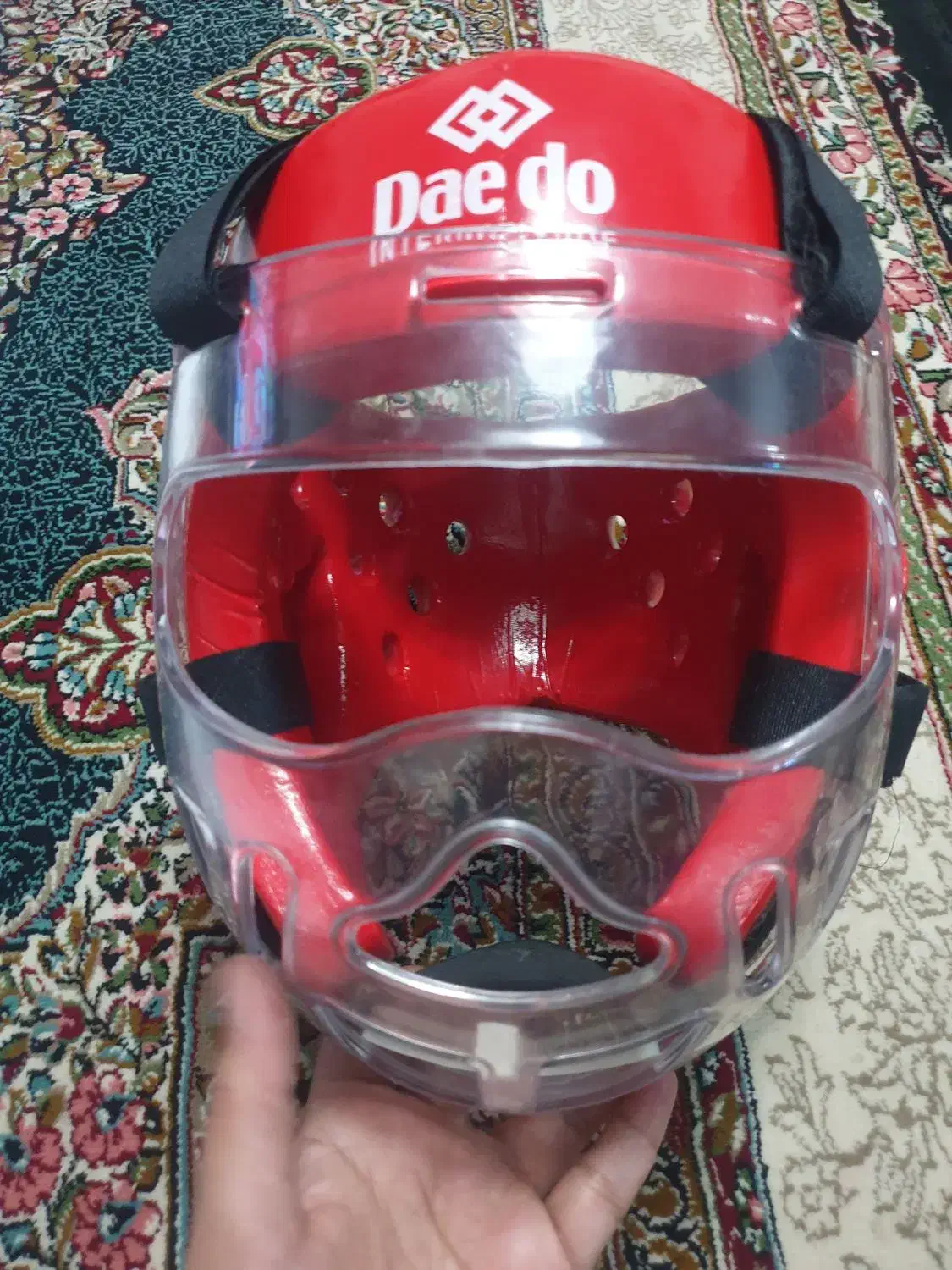 کلاه تکواندو به همراه نقاب|تجهیزات ورزشی|زابل, |دیوار