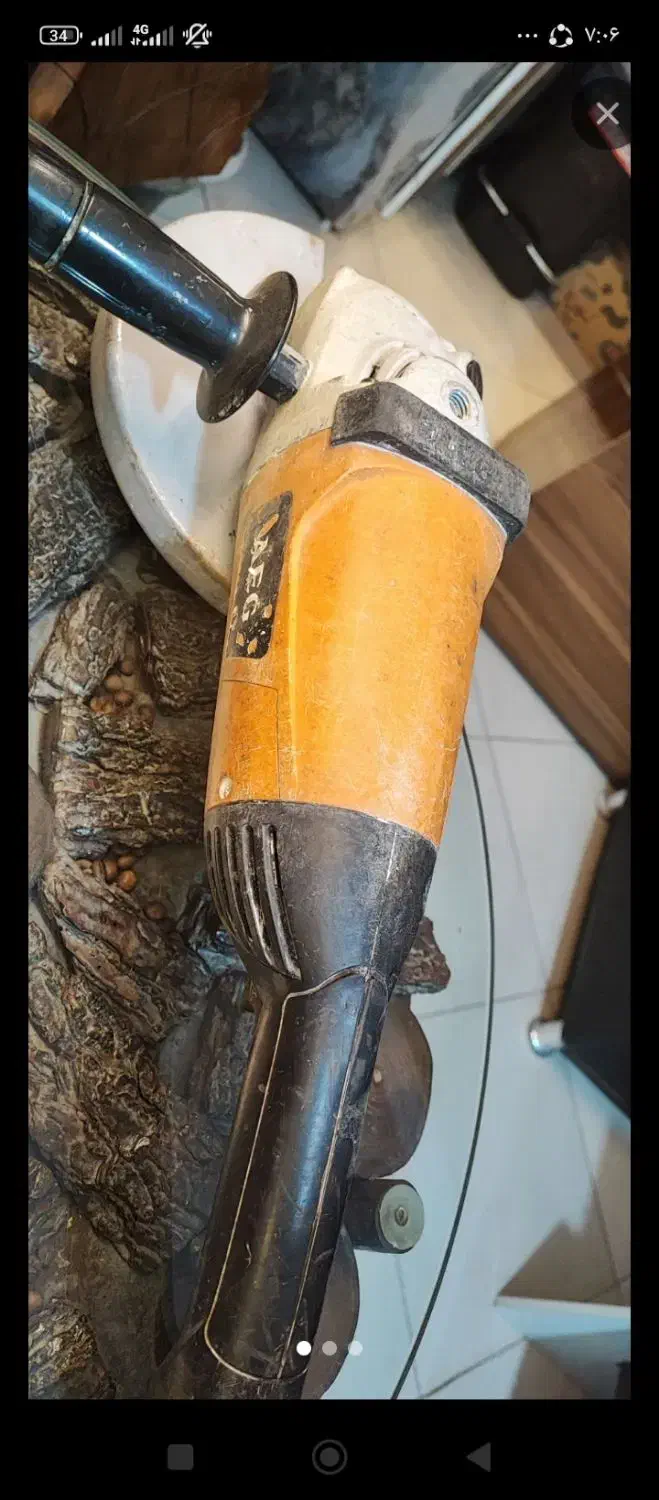 سنگ فرز سایز بزرگ المانی اصل|ابزارآلات|مشهد, سیس‌آباد|دیوار