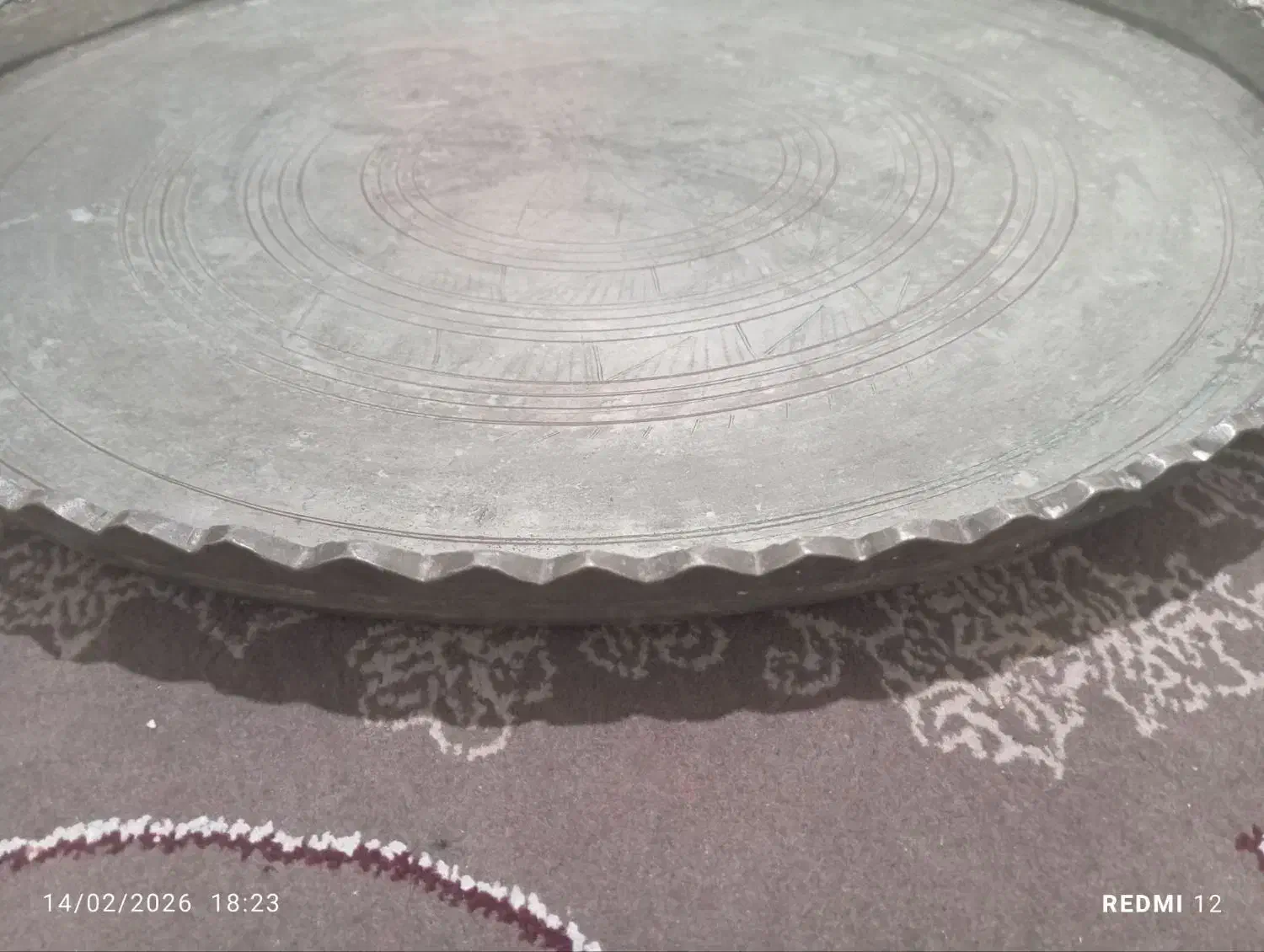 سینی مسی|کلکسیون اشیاء عتیقه|سنندج, |دیوار