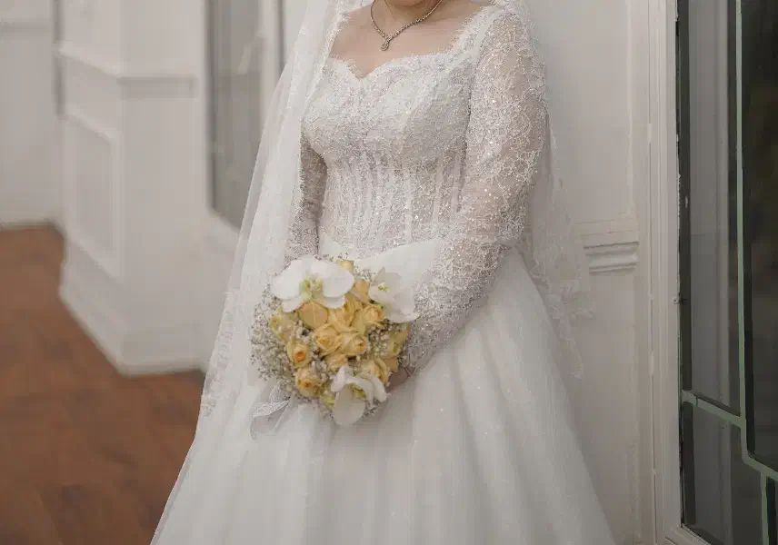 لباس عروس دانتل اروپایی|لباس|تهران, کیانشهر|دیوار